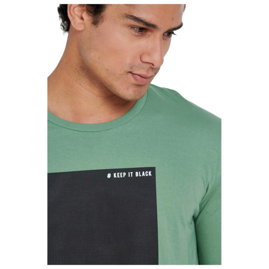 Bodytalk Ανδρική μακρυμάνικη μπλούζα